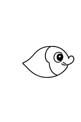卡通金龍魚的圖片簡(jiǎn)筆畫