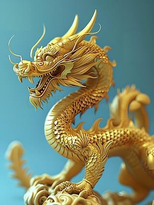黃金龍圖片大全大圖