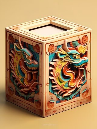 哪里可以下載高清木雕龍頭素材？