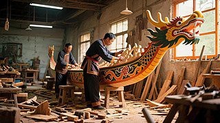 哪里可以下載高清木雕龍頭素材？