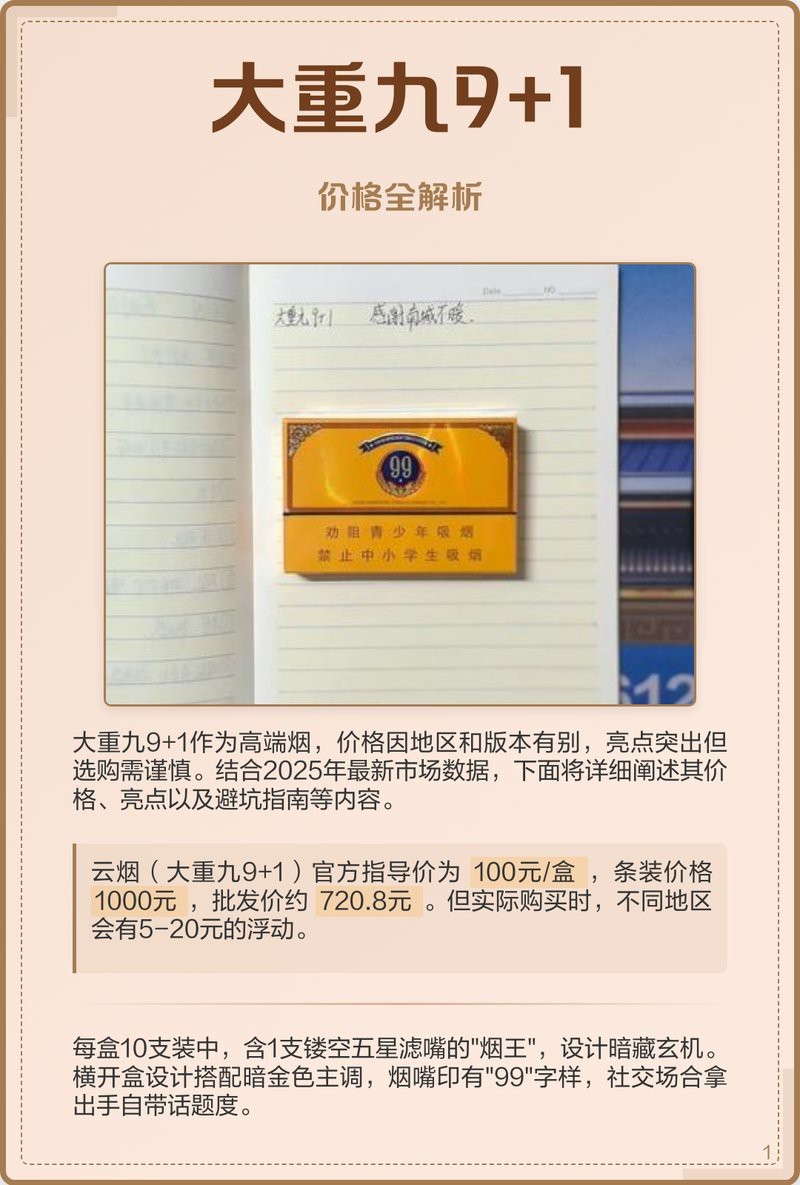 大重九最奢侈的一款