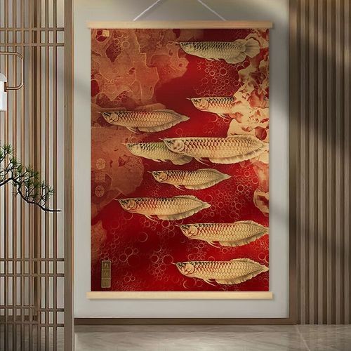 金龍魚(yú)吉祥如意卡圖片