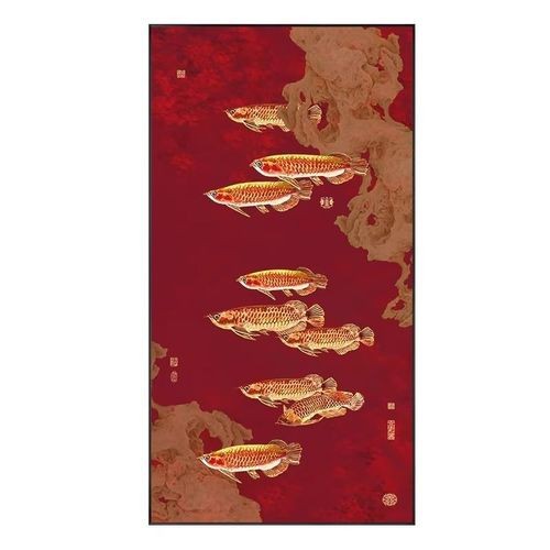 金龍魚(yú)吉祥如意卡圖片