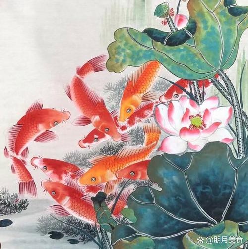 金龍魚(yú)吉祥如意卡圖片
