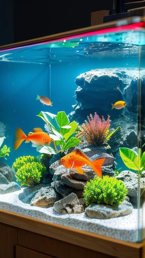 魚缸3D壁紙高清大圖