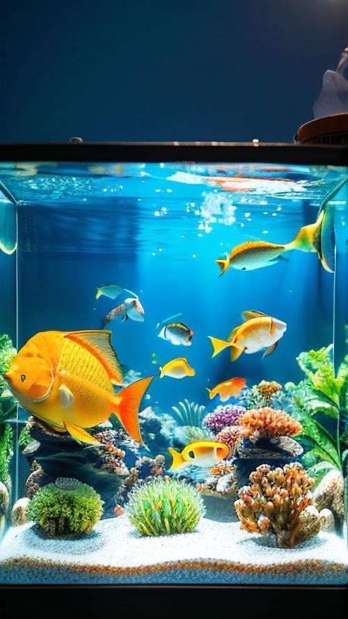 魚缸3D壁紙高清大圖