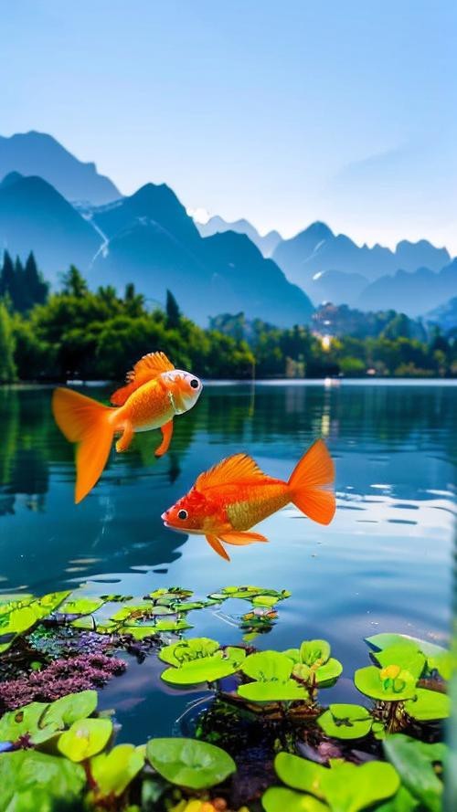 魚缸3D壁紙高清大圖