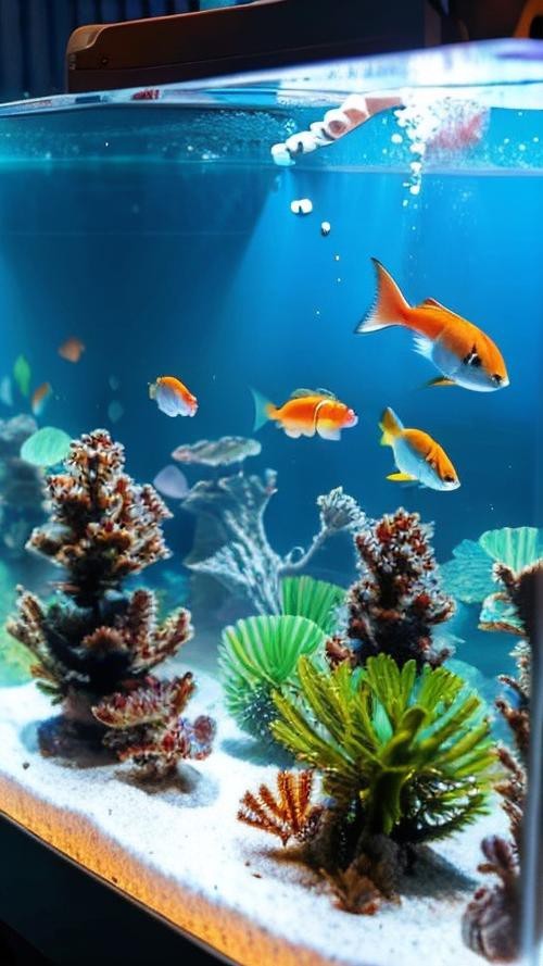 魚缸3D壁紙高清大圖