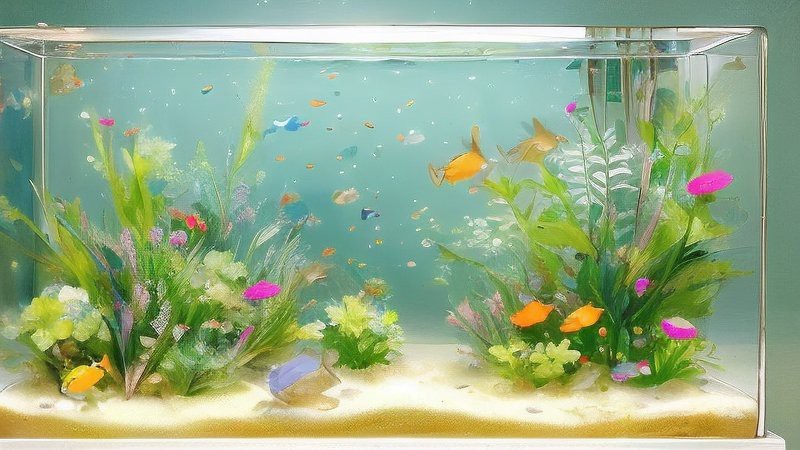 魚缸3D壁紙高清大圖