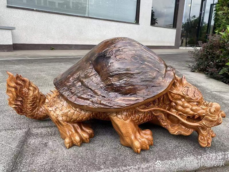 龜和龍組合的寓意