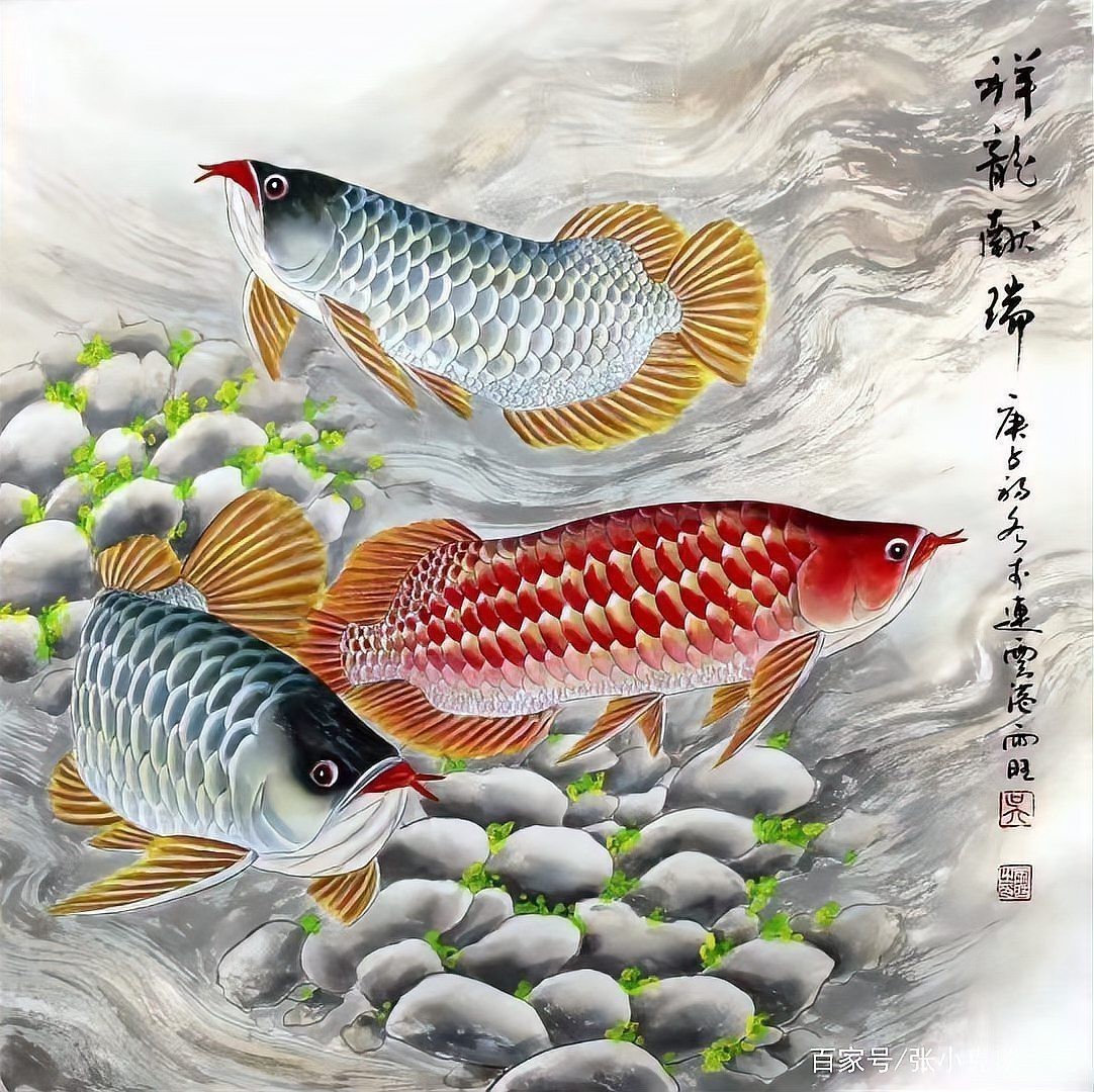 給我推薦一些畫金龍魚的大師
