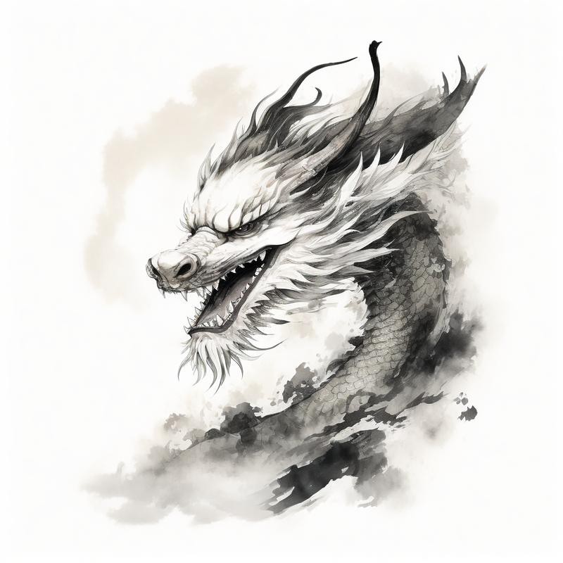 有沒有更簡短的龍霸氣圖片描述？