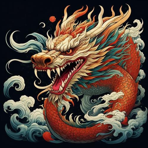 有沒有更簡短的龍霸氣圖片描述？