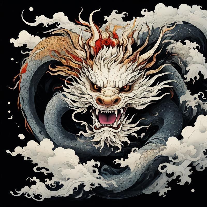 有沒有更簡短的龍霸氣圖片描述？