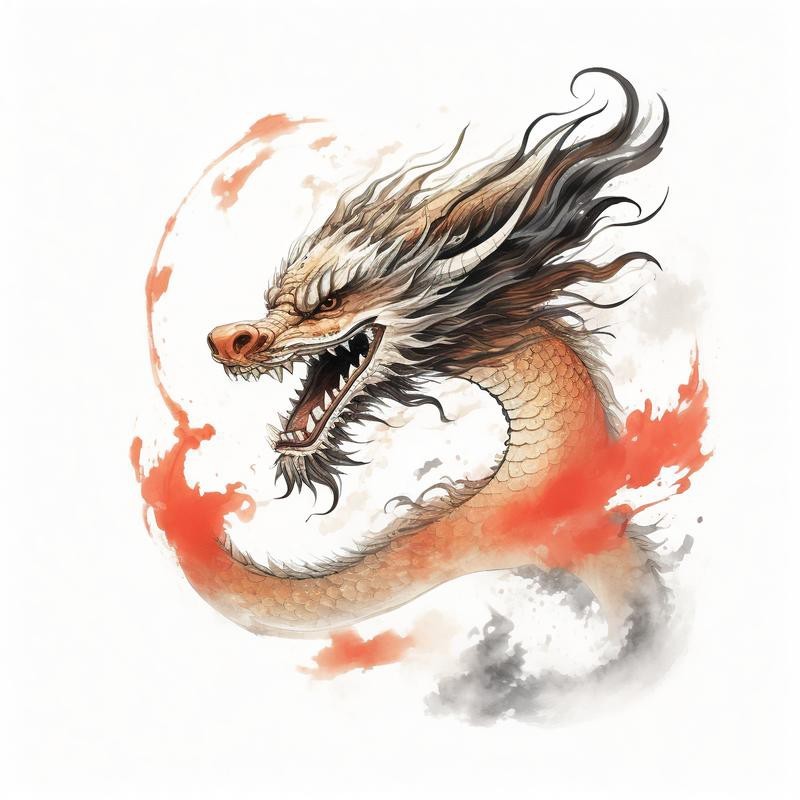 有沒有更簡短的龍霸氣圖片描述？