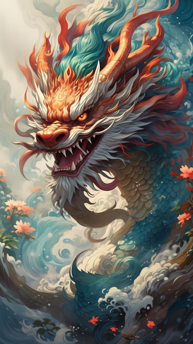 龍圖片做手機(jī)壁紙高清版
