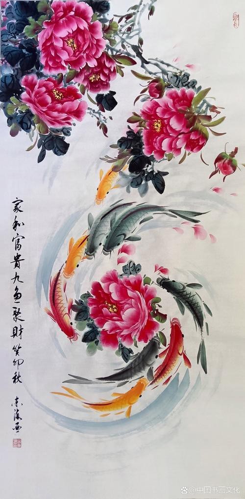 旺財魚圖片100張