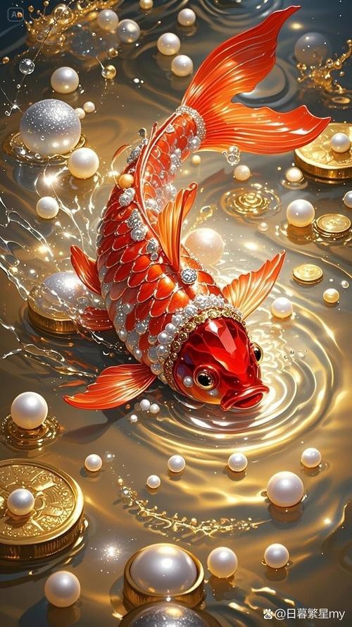 旺財魚圖片100張