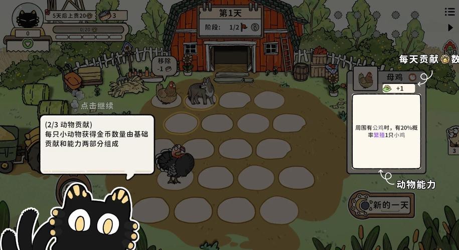 《貓神牧場》如何完成階段性任務？