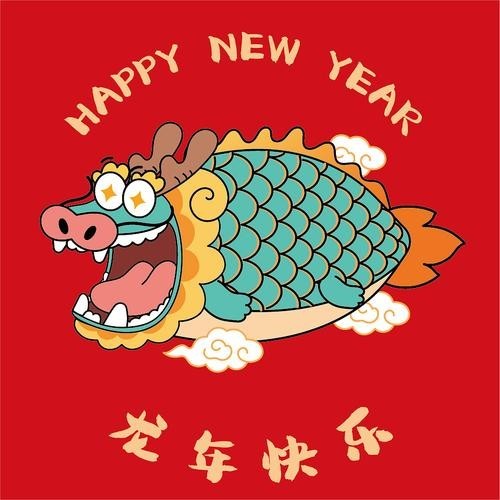 龍魚背景圖片大全可愛