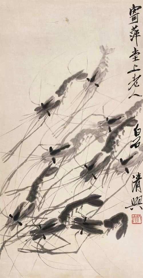龍頭朝右的龍畫有哪些名人作品？