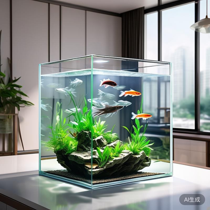 魚缸裝飾效果圖大全