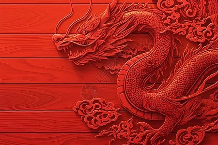 紅色龍圖片適合哪些場合？