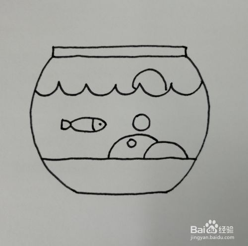 魚缸圖片簡筆畫（魚缸圖片簡筆畫,魚缸簡筆畫是一種簡單易學的繪畫方式）