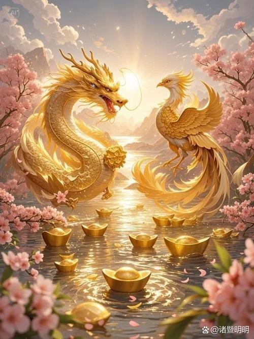 鳳凰銜著元寶的圖片 鳳凰銜著元寶的圖片 龍魚論壇 第1張