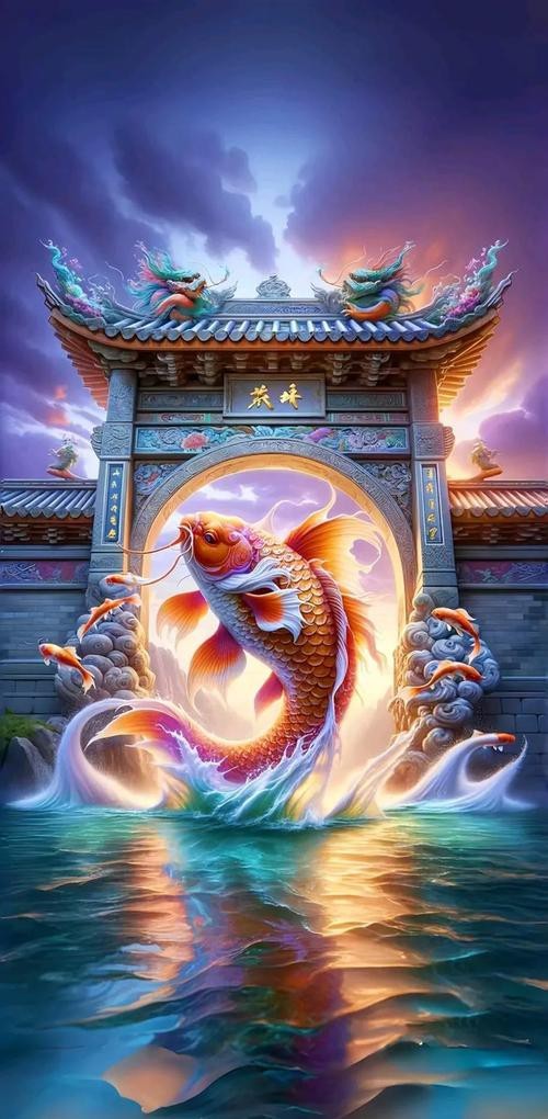 哪里可以找到免費的龍魚動態壁紙？