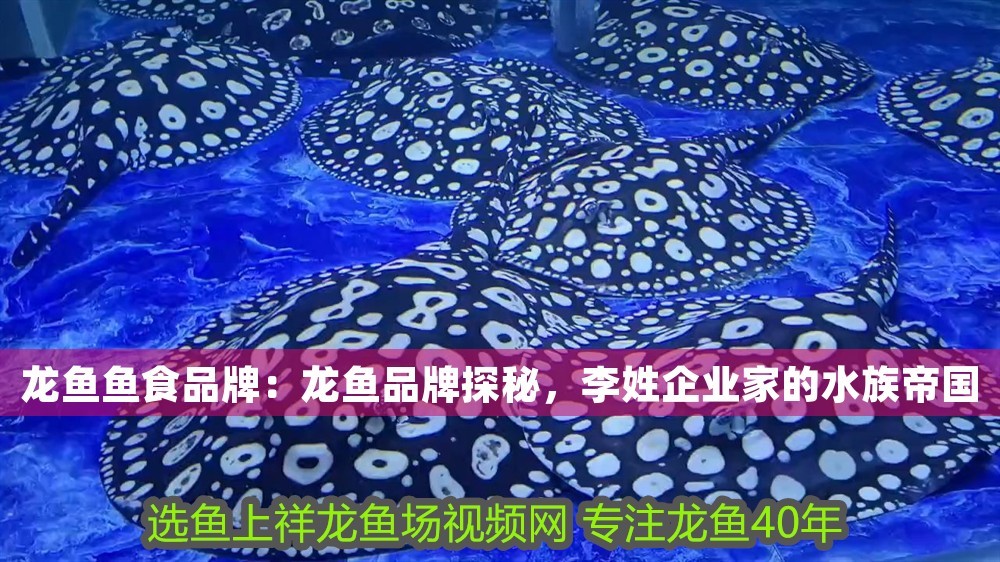 龍魚魚食品牌：龍魚品牌探秘，李姓企業家的水族帝國