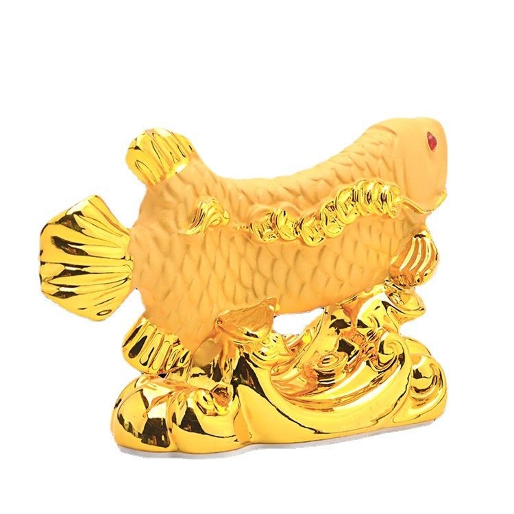 黃金金龍魚擺件材質 龍魚百科 第2張 黃金金龍魚擺件材質 黃金金龍魚擺件材質 龍魚百科 第2張
