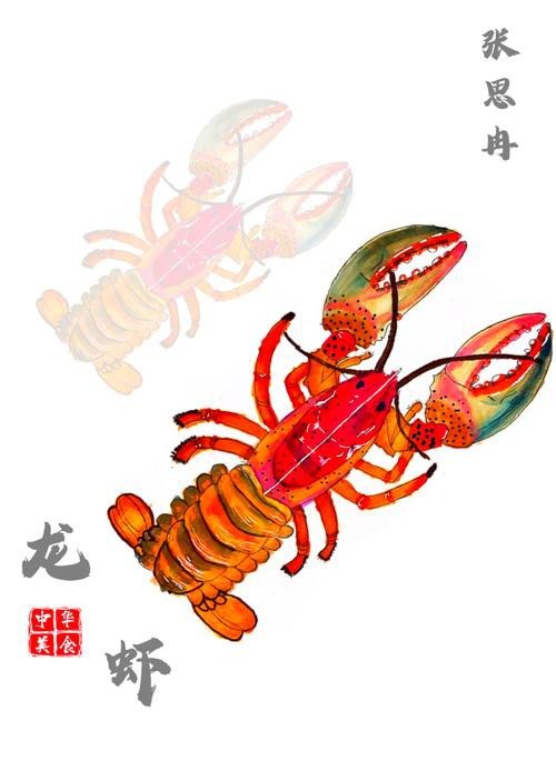 有沒有高清大龍蝦的背景圖片？