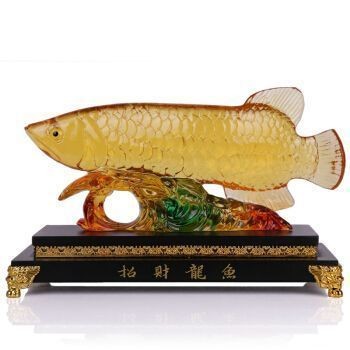 金龍魚擺件怎么擺放位置（金龍魚擺件與其他風水擺設搭配,金龍魚擺件風水禁忌詳解）