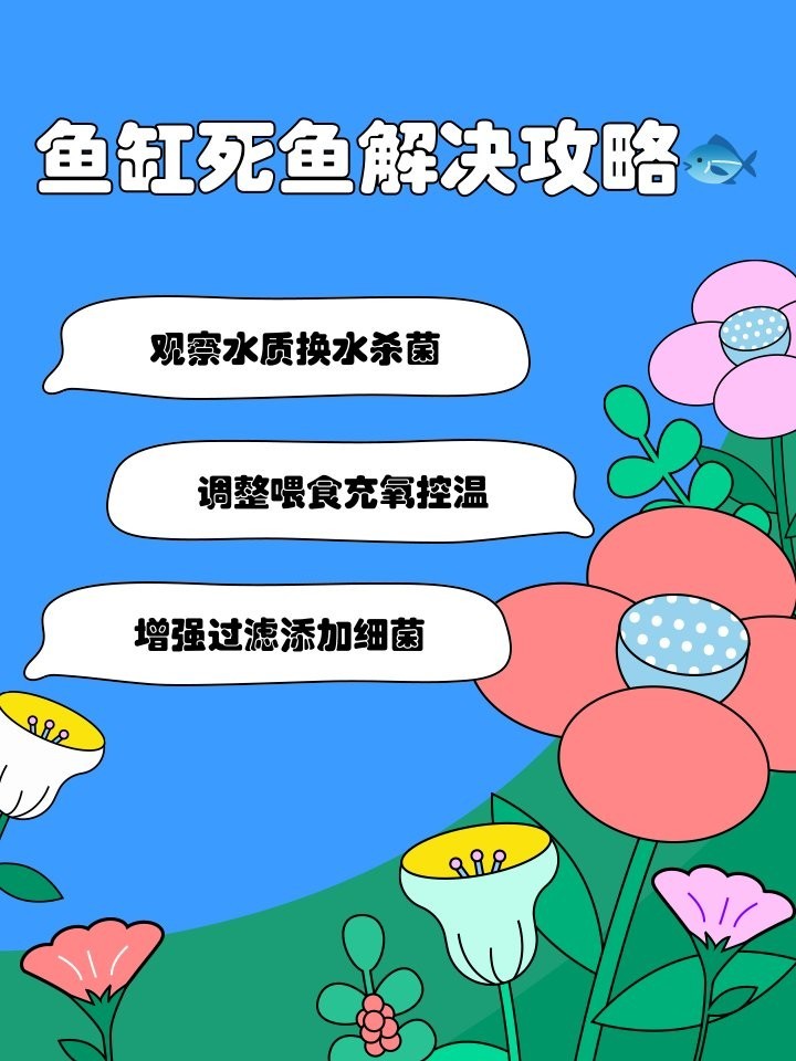 龍魚死亡后如何快速恢復水質？