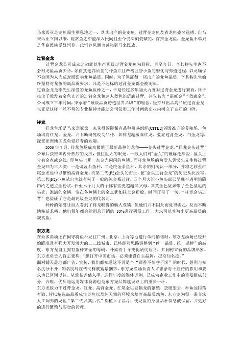 馬來西亞有哪些專業金龍魚渠道？ 馬來西亞有哪些專業金龍魚渠道？ 龍魚百科 第3張