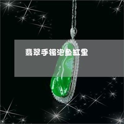 翡翠鐲子放在魚缸里好不好？：翡翠鐲子可以放在魚缸里，正確的存放方式是正確的存放 翡翠鐲子放在魚缸里好不好？：翡翠鐲子可以放在魚缸里，正確的存放方式是正確的存放 魚缸百科 第2張