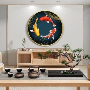 新中式家居龍鳳鯉魚裝飾：新中式家居設計龍鳳鯉魚裝飾的選擇 新中式家居龍鳳鯉魚裝飾：新中式家居設計龍鳳鯉魚裝飾的選擇 龍魚百科 第1張