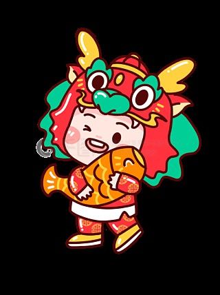 紅龍魚卡通頭像有哪些風格？