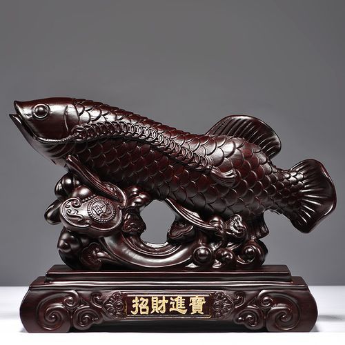 有哪些知名的木雕金龍魚品牌？ 有哪些知名的木雕金龍魚品牌？ 龍魚百科 第8張