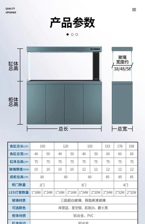 龍魚魚缸尺寸標準圖