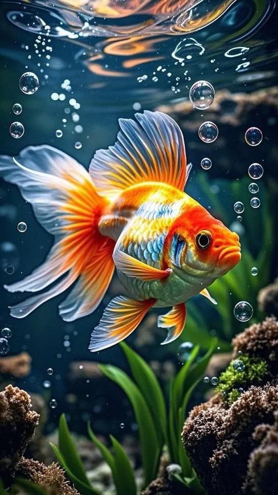 十大最漂亮金魚圖片