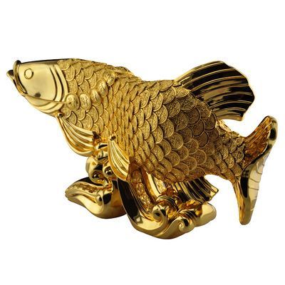 金龍魚擺件的風水作用與功效：金龍魚擺件的風水作用與功效有哪些？ 金龍魚擺件的風水作用與功效：金龍魚擺件的風水作用與功效有哪些？ 龍魚百科 第3張