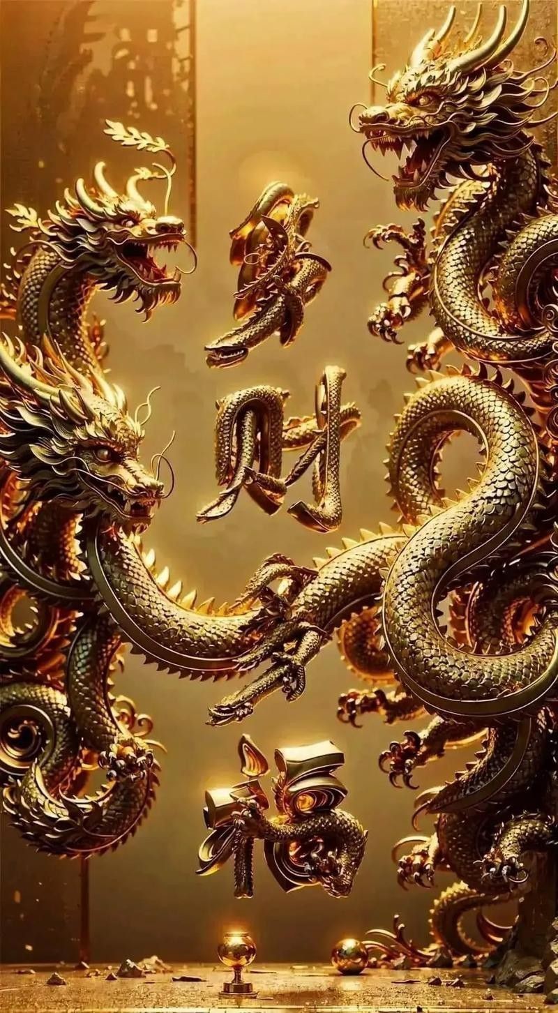 有沒有龍的壁紙模板？ 有沒有龍的壁紙模板？ 龍魚百科 第7張