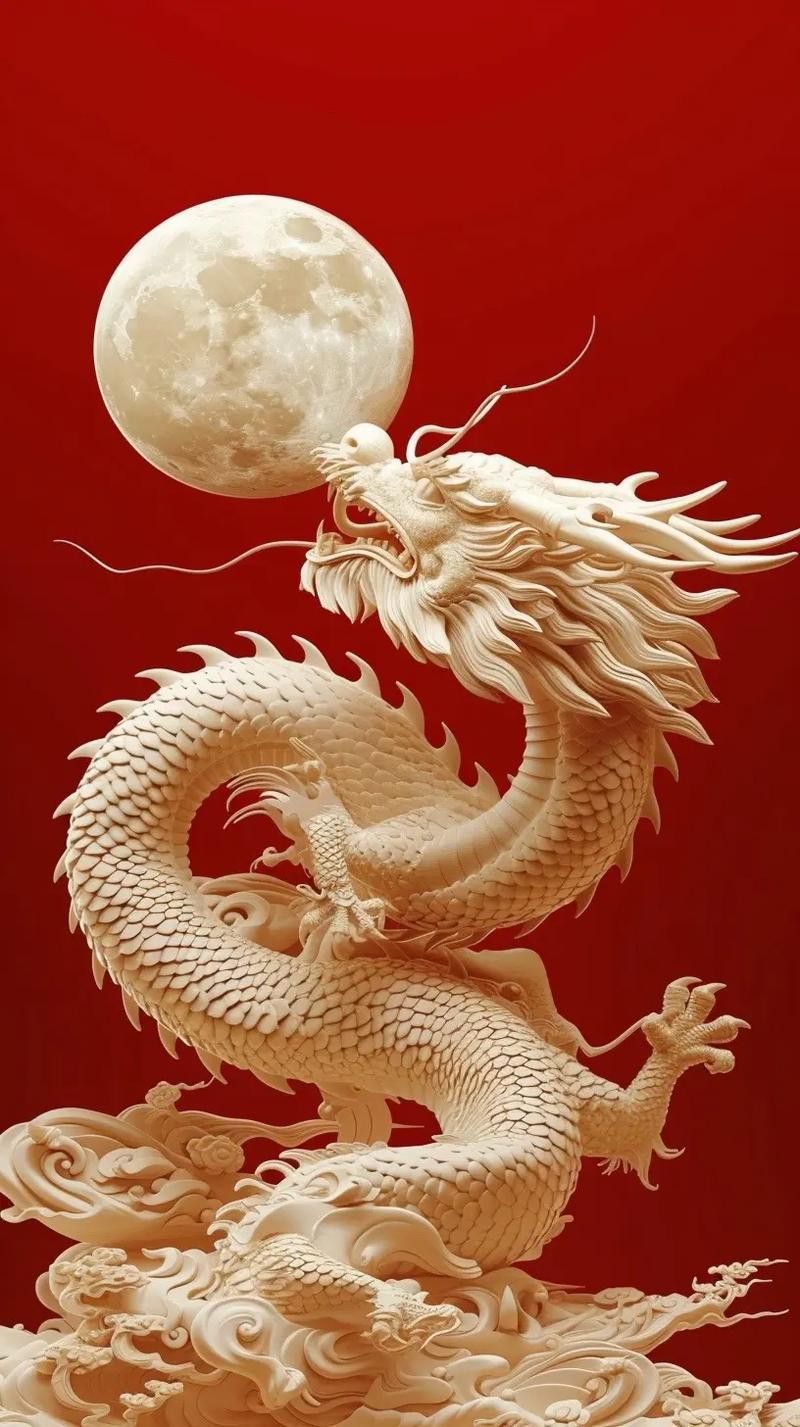 有沒有龍的壁紙模板？ 有沒有龍的壁紙模板？ 龍魚百科 第12張