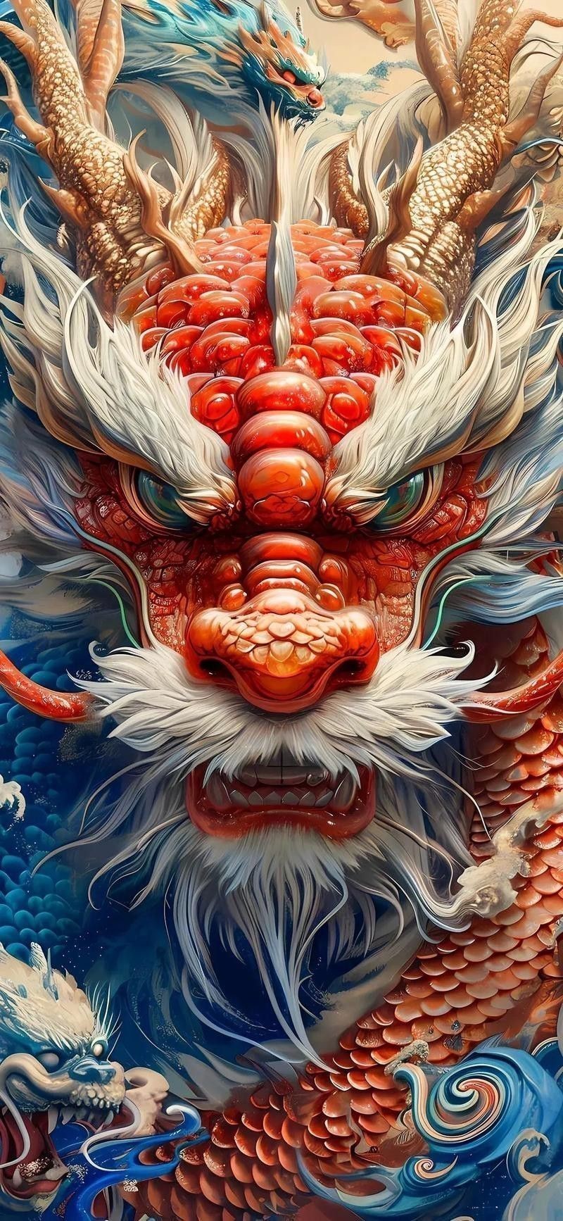 有沒有龍的壁紙模板？ 有沒有龍的壁紙模板？ 龍魚百科 第13張