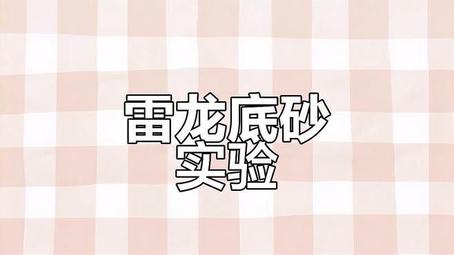 養雷龍魚用什么沙