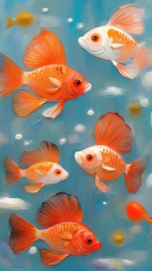有沒有適合電腦桌面的紅金龍魚壁紙？