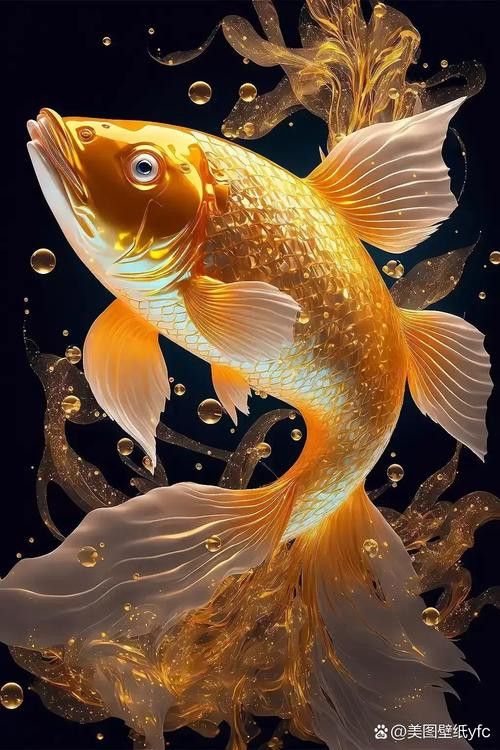 有沒有適合電腦桌面的紅金龍魚壁紙？