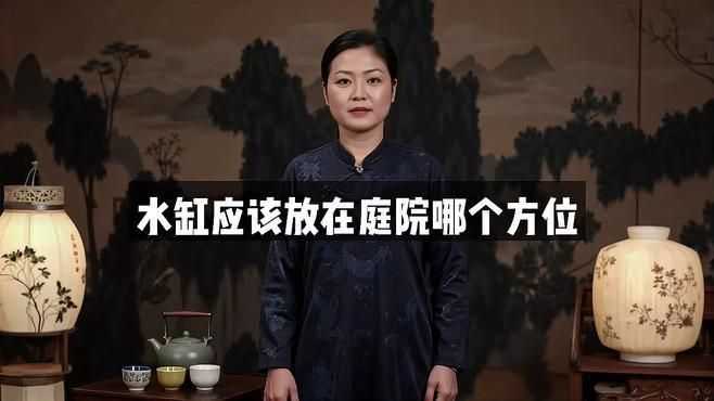 老式水缸放哪里最旺財